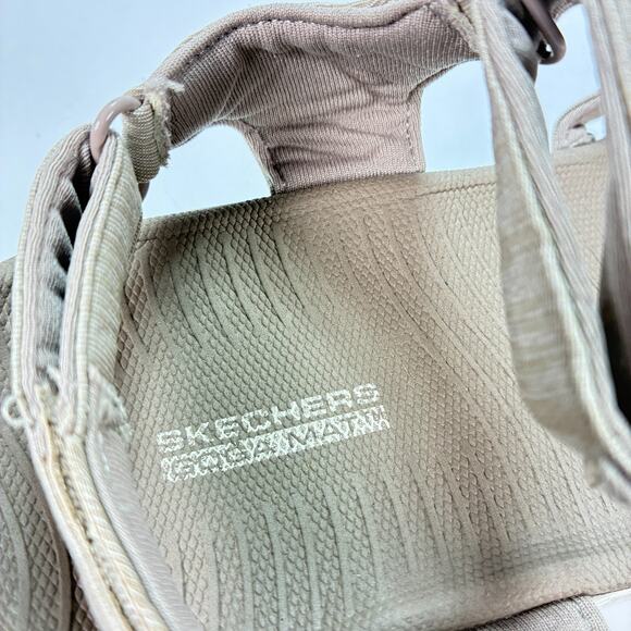 Skechers Ultra Go Walk Taupe Outdoor Walking Sandals 141450 Women's Size 10 - Picture 8 of 10